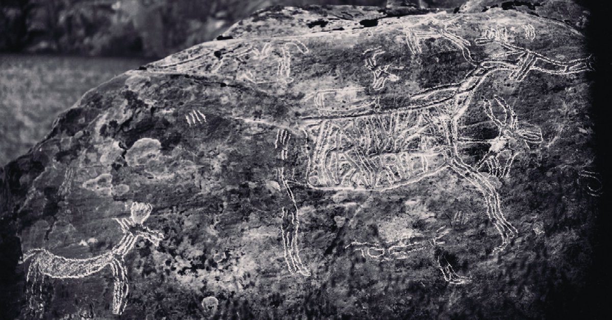 BradshawFND's tweet photo. One of the first rock art images to be documented from the #Vingen area. https://t.co/I41eH5Ta07 #Archaeology #Norway https://t.co/aBw6BZk4yV