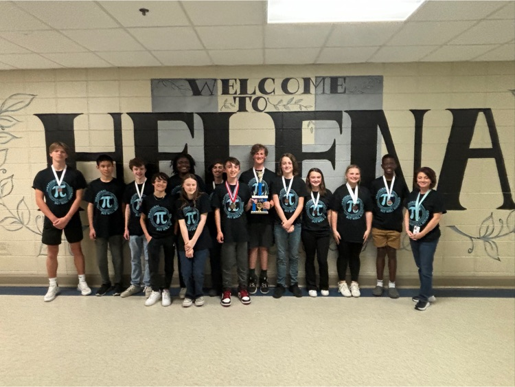 HelenaMSHuskies's tweet photo. Happy Pi Day! Congrats to our math teams on today's math competition! 6th grade 3rd place, 7th grade 2nd place, 8th grade 1st place, & 8th grade accelerated 3rd place! #OurHuskyWay #EveryDayIsAnOpportunity #DoGreatThings https://t.co/CsqGKtcyFc