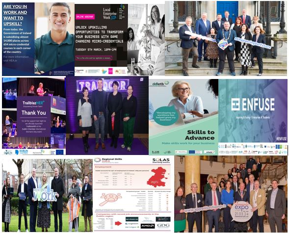 SkillsDublin's tweet photo. A game changer for #Upskilling & #Employment through partnership #Dublin supporting #Business & #Learners for #Pathways #FutureWorldOfWork #LifeLongLearning #YearOfSkills check out the latest news updates https://t.co/BiHPB9zmPf https://t.co/XMbZaumSqv