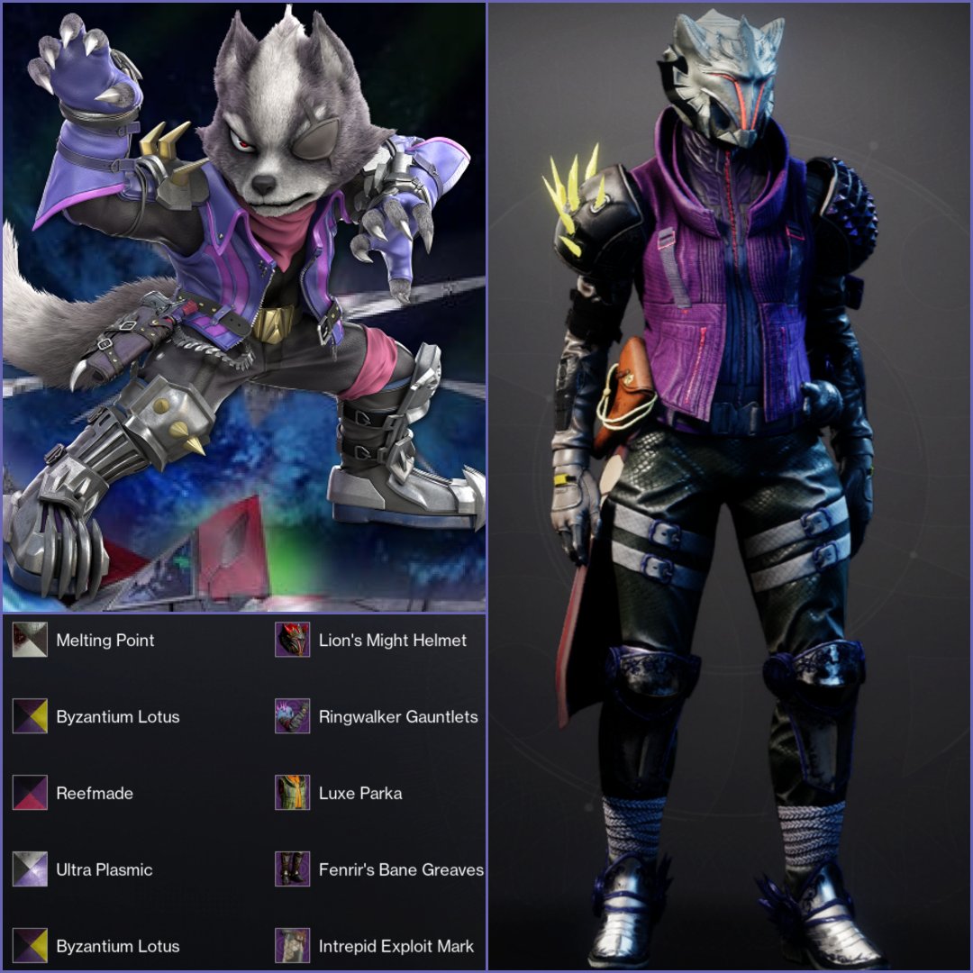 Wolf O'Donnell Inspired Titan! Credit to Spartan Jake from my Discord for making this Titan Fashion! Follow for more Destiny Fashion! #Destiny2 #Destiny2fashion #destinyfashion #destinythegame