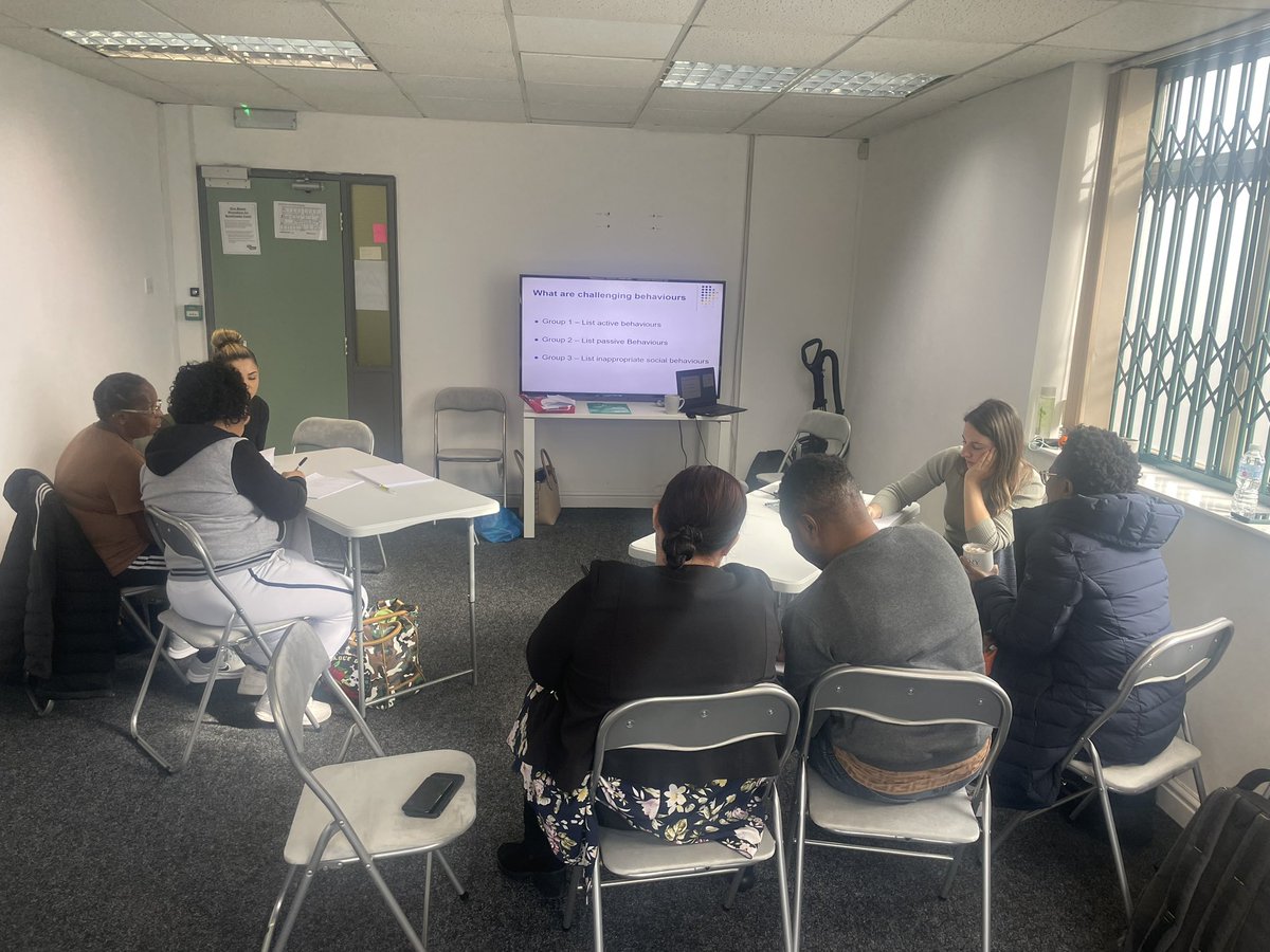 YCHealthcare's tweet photo. Big day at YCHC today! The opening of our clinical training suite with our Clinical Lead @SarahRaynerYCH passionately delivering training on challenging behaviour https://t.co/uoGXvBEq2k