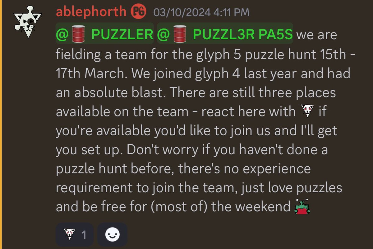 Puzzle Gang tweet media