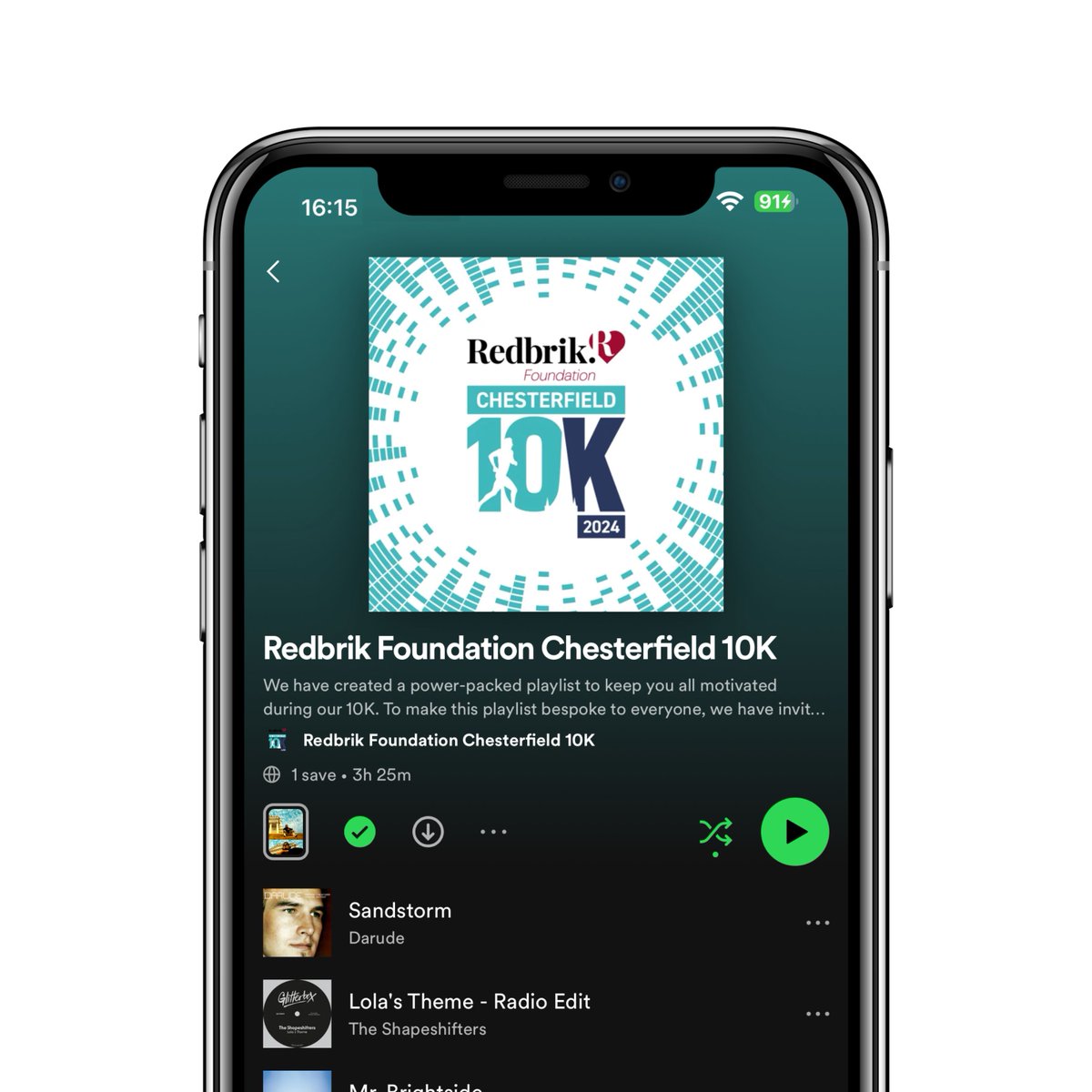 As you may know from our recent stories, we have been in the process of creating the ultimate Spotify playlist for you all to listen to during our 10K! 🏃‍♂️🎧

Access the playlist here: open.spotify.com/playlist/73Ehs… 
 
#runningplaylist #10Krun #spotifyplaylist #Spotify