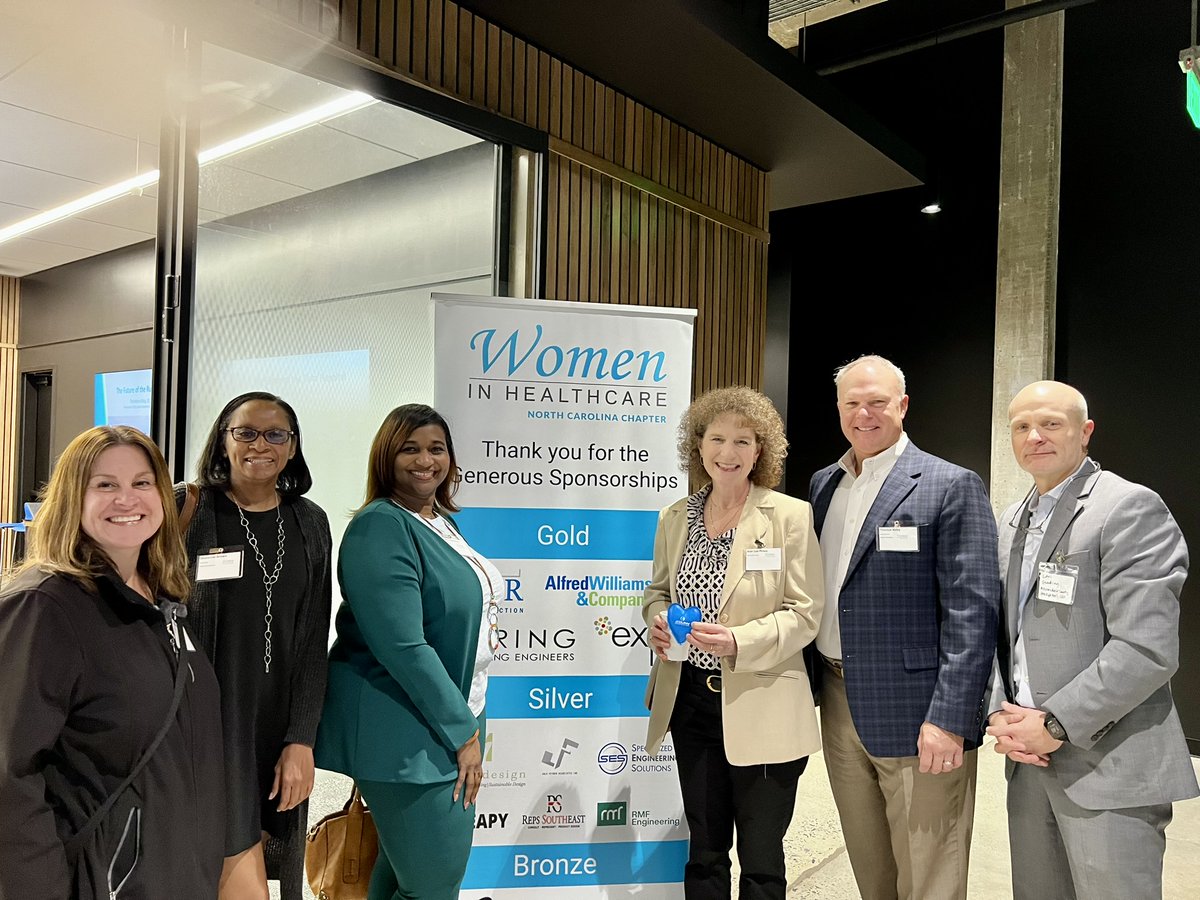 rmfengineering's tweet image. What lies ahead for rural hospitals and ensuring high-quality care for North Carolina residents? That was the topic of discussion at yesterday’s sold-out event for the #WomenInHealthcare NC Chapter! RMF's Andrea Thompson was a panelist, and #rmfengineering was a #sponsor.