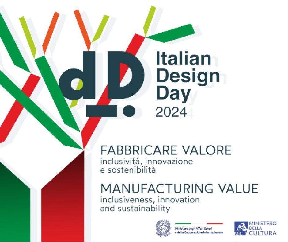 🇳🇴 14. mars | I dag feirer vi Italian Design Day 2024. Årets utgave er dedikert til produksjonsverdi gjennom inkludering, innovasjon og bærekraft. 🌟💡 
#ItalianDesignDay