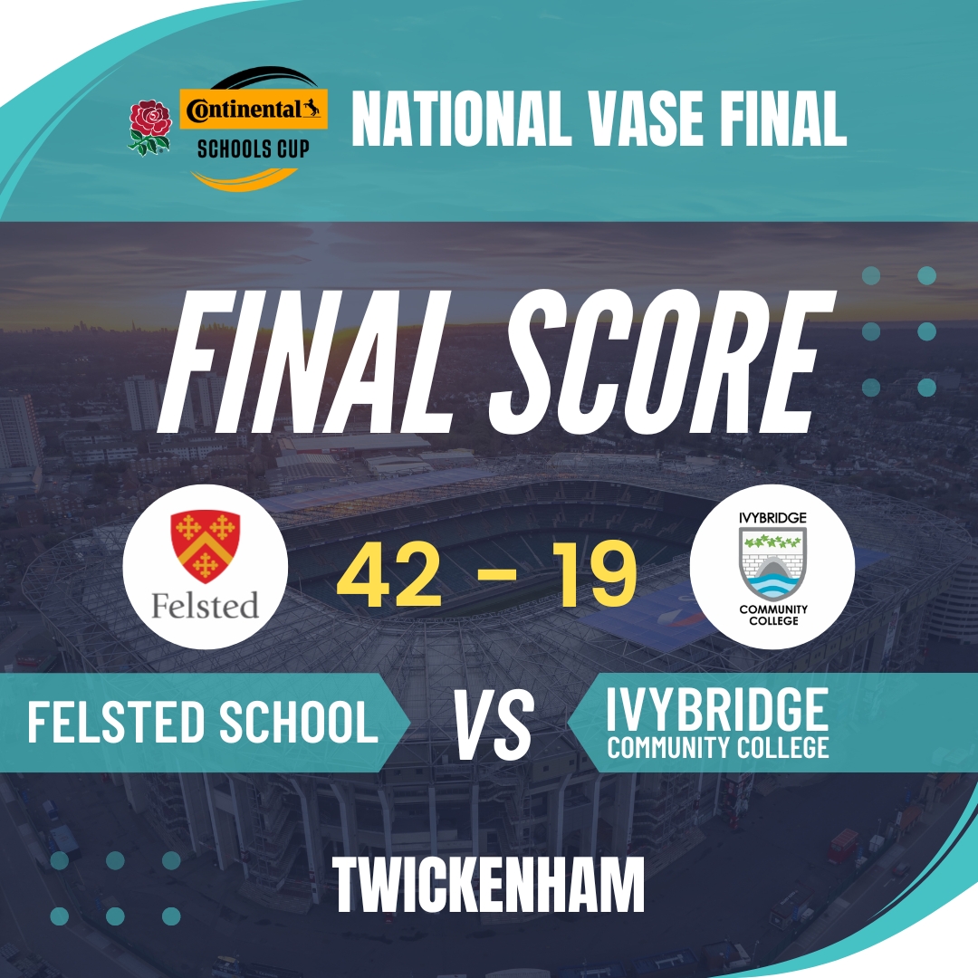 Felsted School (@felstedschool) on Twitter photo Well played <a href="/IvybridgeComCol/">IvybridgeComCol</a>, and Congratulations to <a href="/FelstedRugby/">Felsted Rugby</a>! 🙌
#FelstedInspires <a href="/ContiUK/">Continental Tyres</a> <a href="/RFU/">Rugby Football Union</a> <a href="/SchoolsCup/">Continental Tyres Schools Cup</a> Well played <a href="/IvybridgeComCol/">IvybridgeComCol</a>, and Congratulations to <a href="/FelstedRugby/">Felsted Rugby</a>! 🙌
#FelstedInspires <a href="/ContiUK/">Continental Tyres</a> <a href="/RFU/">Rugby Football Union</a> <a href="/SchoolsCup/">Continental Tyres Schools Cup</a>