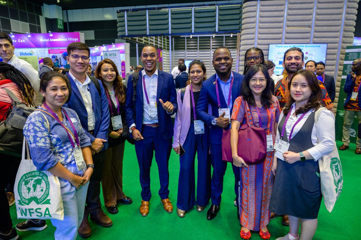 Some snaps of @wfsaorg scholars in attendance at #WCA2024 during the Scholars Reception at the WFSA hub 🤗