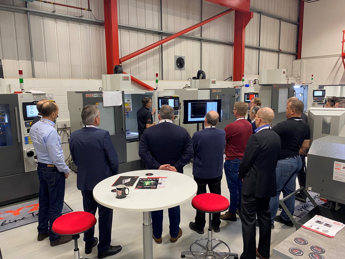 xyzmachinetools's tweet image. Over the past 2 days we’ve had some of our International Distributors here at XYZ HQ discussing all things, forecasting, Marketing, training &amp;amp; future planning. It’s vital we have these meetings with our distributors to support our overseas customers.#xyzmachinetools #distributors
