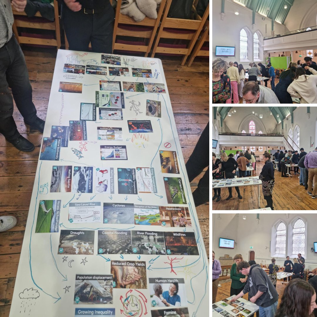 Earlier this week, some of our GDA team took part in TU Dublin's @climate_fresk Workshop as part of #GreenWeek. Míle buíochas to @WeAreTUDublin for inviting us to participate in this important conversation. We all have a part to play in building a more sustainable future.💚🌍