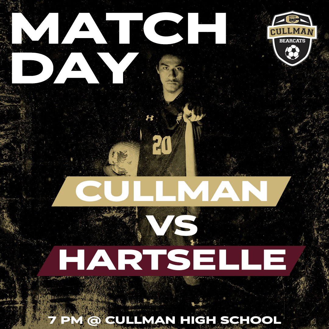 CHS Men’s Soccer (@chssoccer_) on Twitter photo Area game today vs Hartselle! 
JV @ 5:00
Varsity @ 7:00 Area game today vs Hartselle! 
JV @ 5:00
Varsity @ 7:00