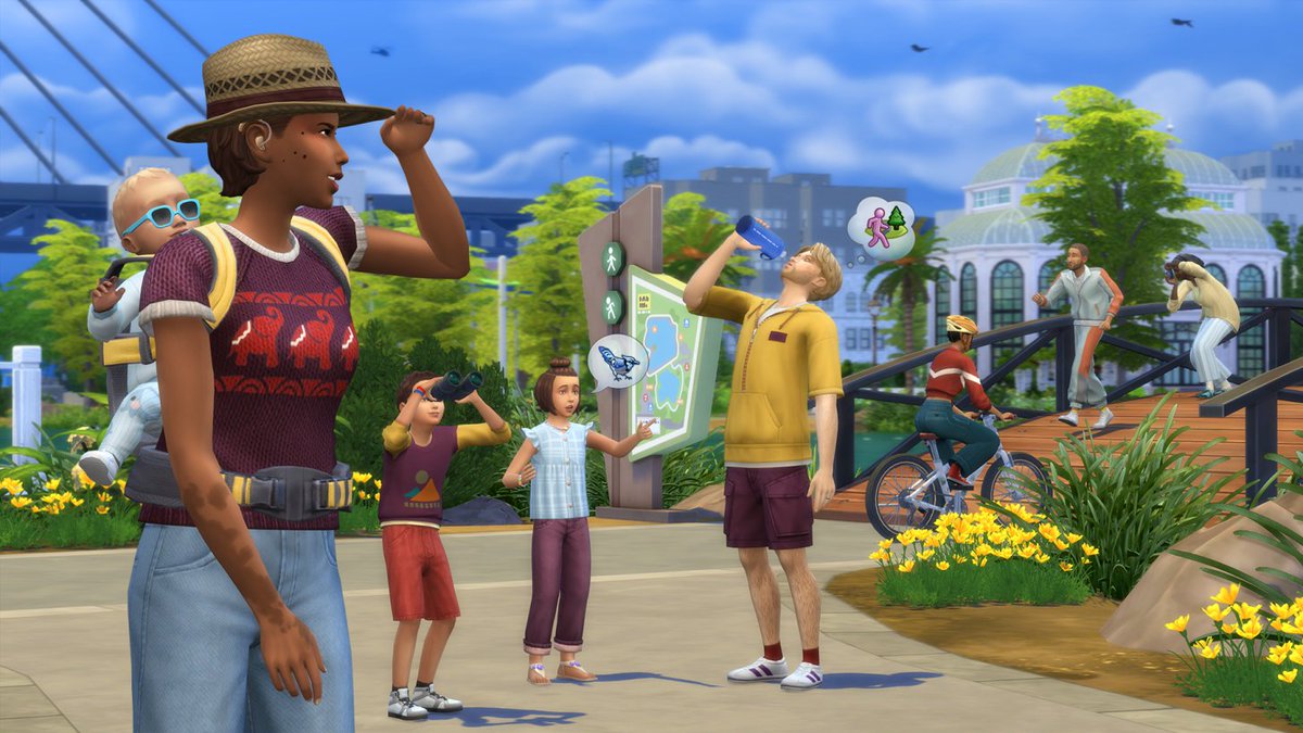 Iron_Cgull's tweet photo. On this day in 2023, The Sims 4: Growing Together released! 👨‍👩‍👧‍👦 https://t.co/QiJLcB7fiC