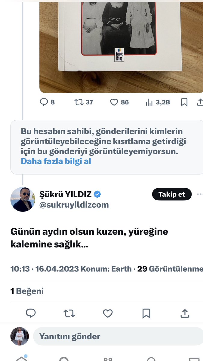 Devin9964184556's tweet photo. Bak insan neden iki değişik soy adına hesap açar?
Ayşen değil Ayşe.
Senin aşağılık kompleksin neden var https://t.co/SbIcx4ItOI
