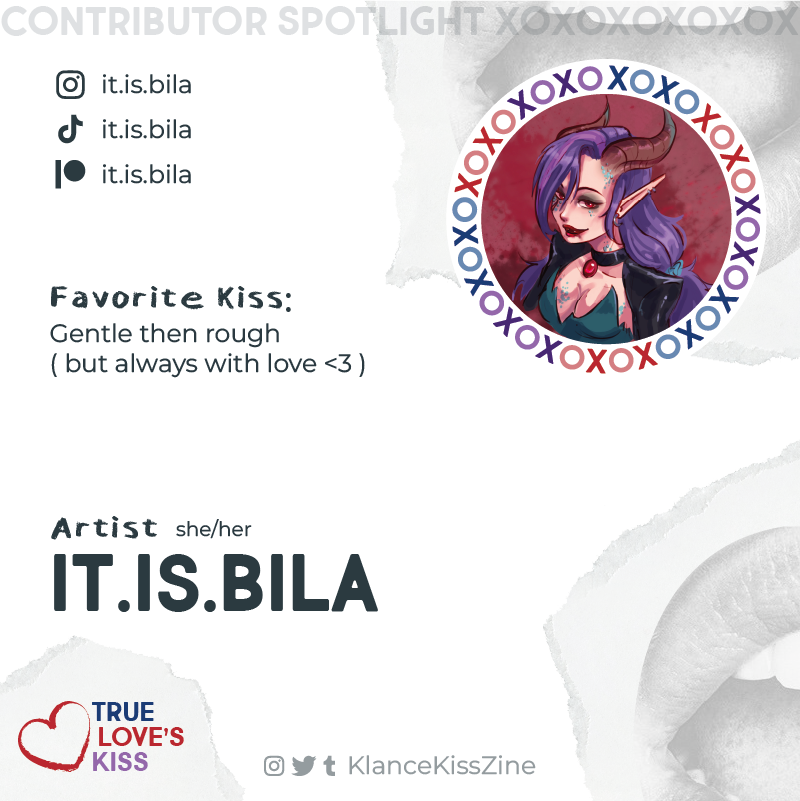 KlanceKissZine's tweet photo. 🌟Contributor Spotlight🌟

Hello Klancers! 💋

Introducing Bila! 😘 
@it_is_bila

We can’t wait for her brush to take us on glorious adventures! 💕

xoxo https://t.co/74IjJ3PWHg
