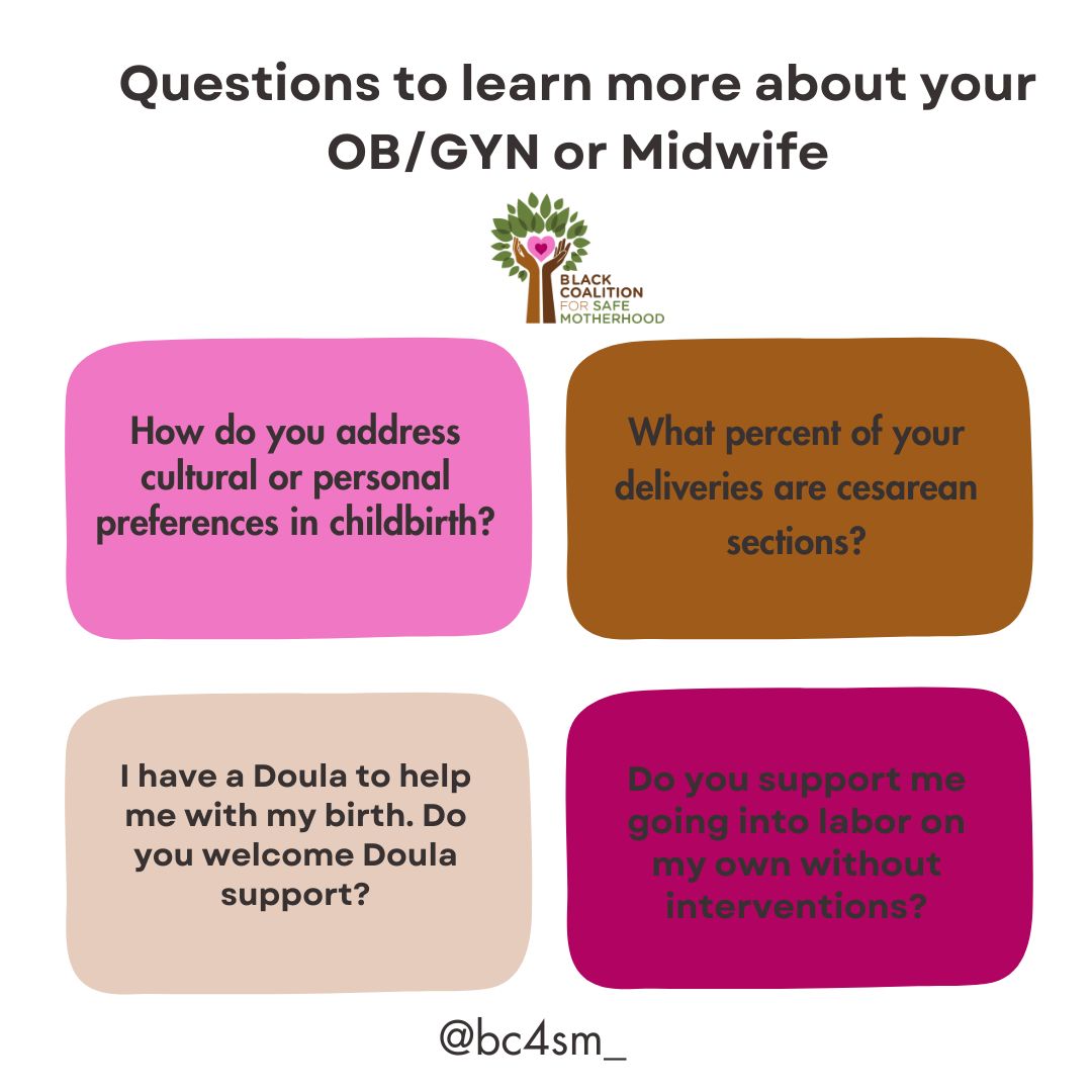 Asking these questions can help you find the right provider who aligns with your values and preferences. #MaternalHealth #PrenatalCare #AskYourProvider #InformedChoices #WellnessJourney #HealthcareChoices #HealthcareDecisions #HealthcareOptions #PatientEmpowerment