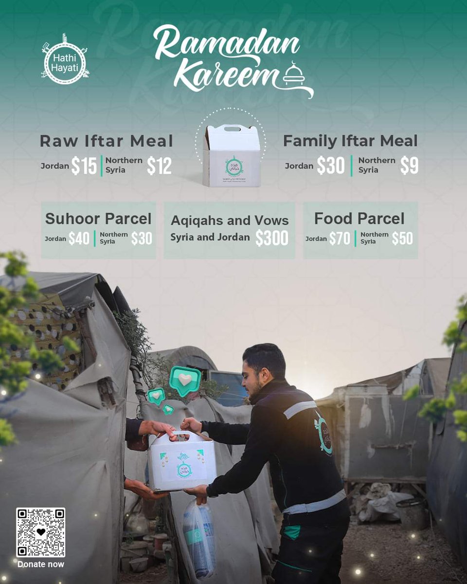 Join us in our Ramadan projects!
Explore our initiatives and help us make a difference. 
Donate today via Zelle or PayPal. 

Together, let's spread kindness and blessings this Ramadan.

#HathiHayatiinRamadan