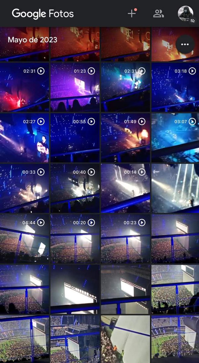 Mi galería cuando vaya a un concierto de Morat: