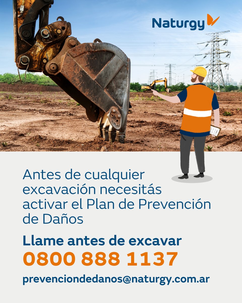 @LeoPoliti @GuillermoHansen @PolitiHansen @NaturgyAr -“Llame antes de excavar” la campaña de seguridad de Naturgy. -la5pata.com/2024/03/14/lla…