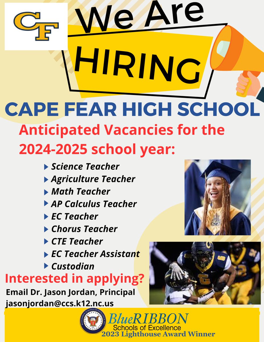 Cape Fear High School (@cfhannouncement) on Twitter photo 