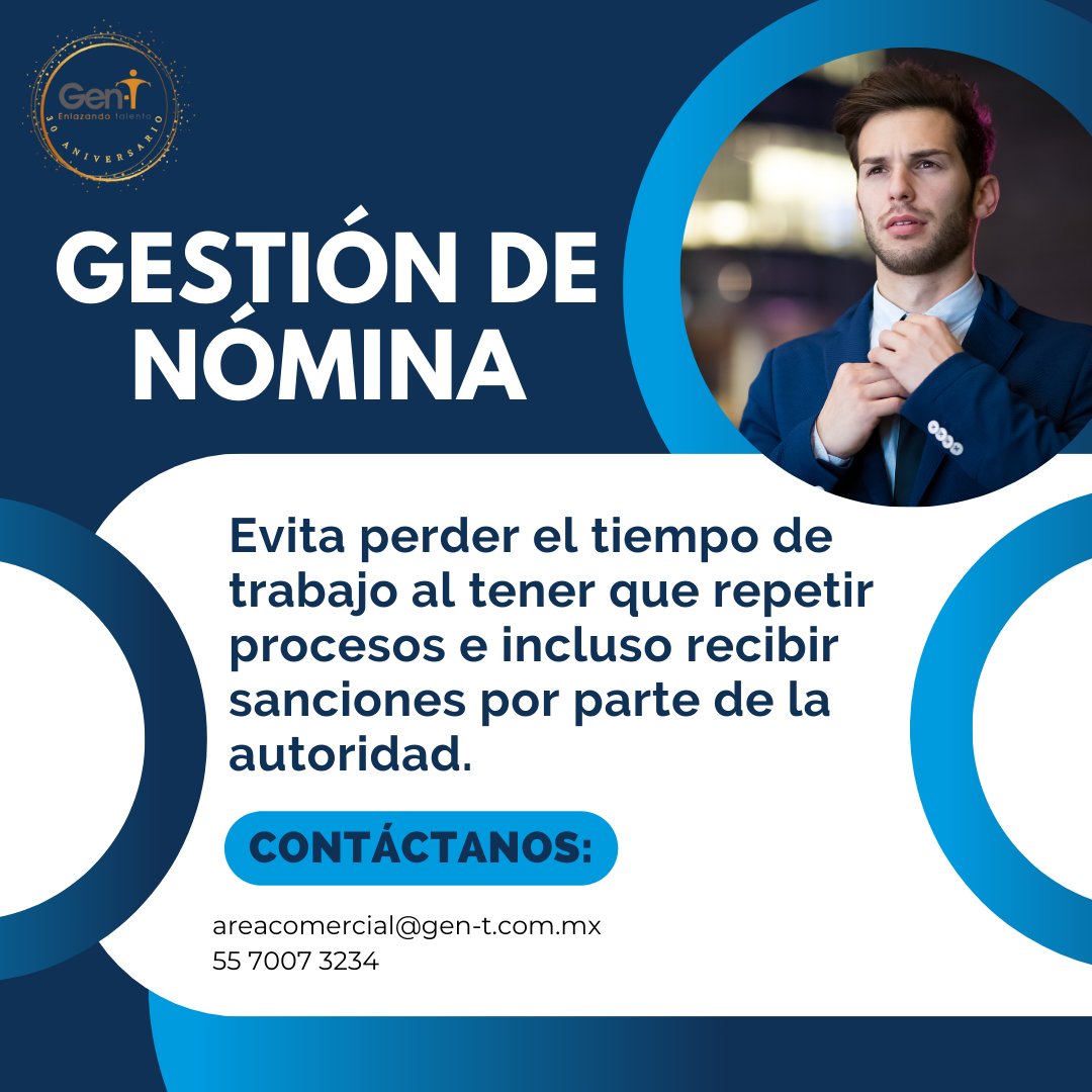GenTEnlazando's tweet photo. No hay nada más esencial que el compromiso con nuestros colaboradores, y la entrega exacta y oportuna de su remuneración y beneficios.

Contáctanos: 55 7007 3234

areacomercial@gen-t.com.mx

#gestion#recursoshumanos#NOMINA https://t.co/tEKYF2lhN5