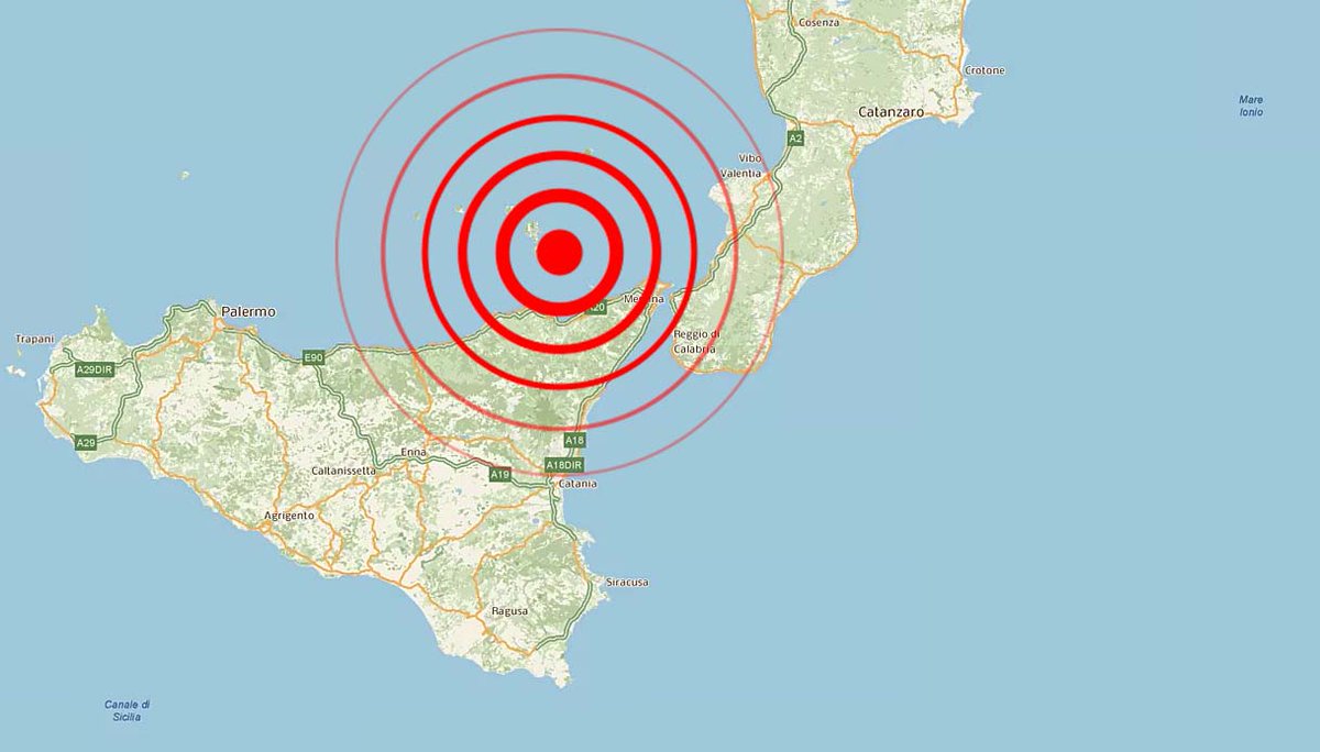 'Terremoto in provincia di Messina, scossa di magnitudo 4.4 all’alba al largo delle Isole Eolie'.
#Salvini_Pagliaccio
#pontesulloStretto