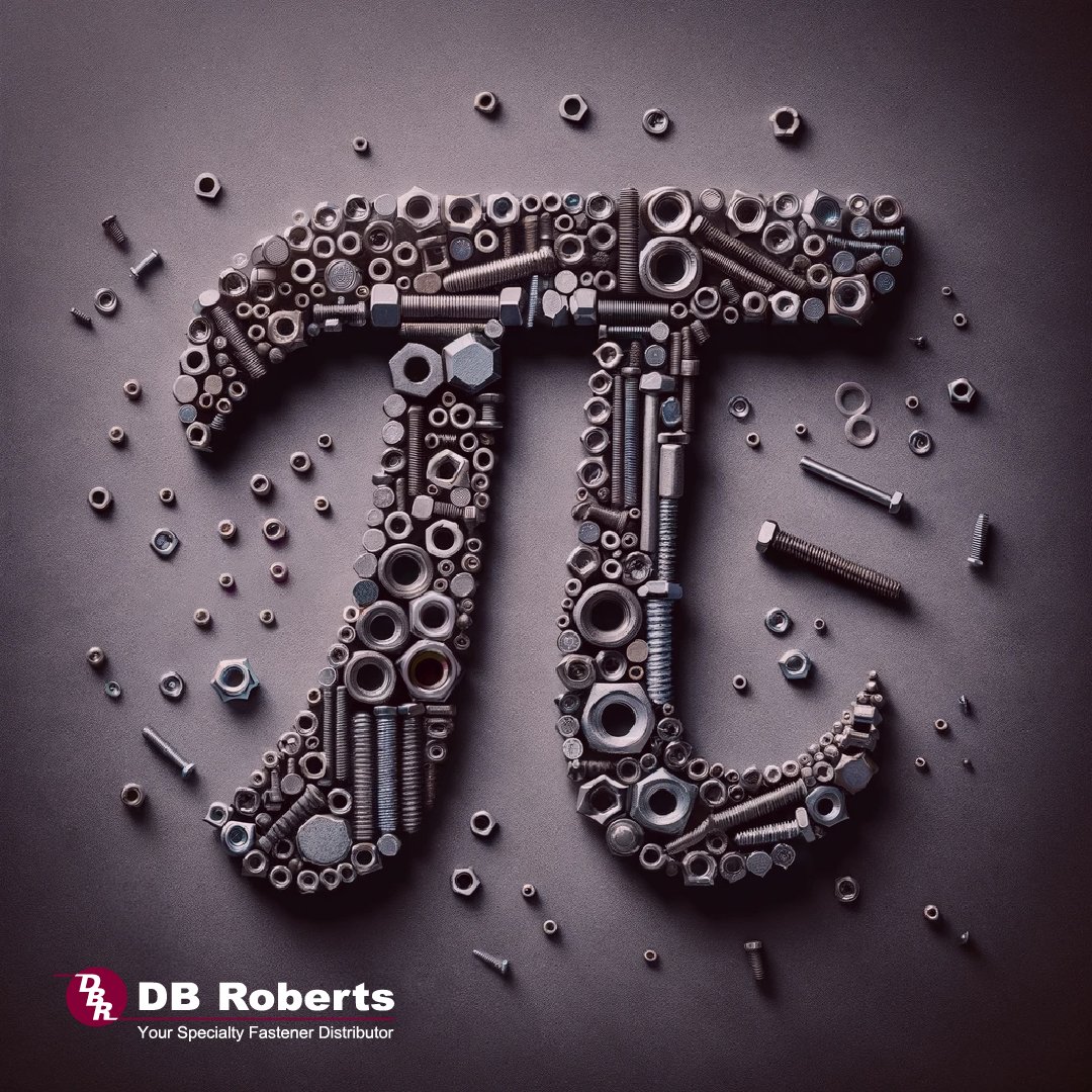 DBRobertsCo's tweet image. Happy Pi Day from DB Roberts! 

We source and deliver precision engineered fasteners and hardware for your project’s success, where every component is calculated to the last decimal.

#DBRoberts #PiDay