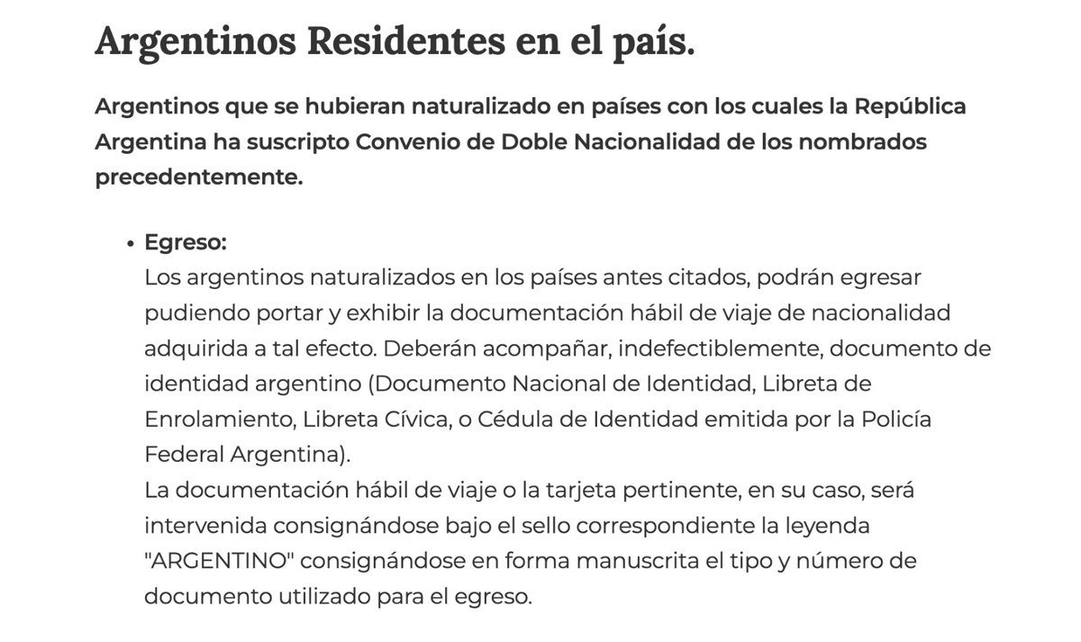srcrusso's tweet photo. @harrylpg En la web de migraciones dice esto, pero no me quedo tranquilo https://t.co/zXIx1K78eY