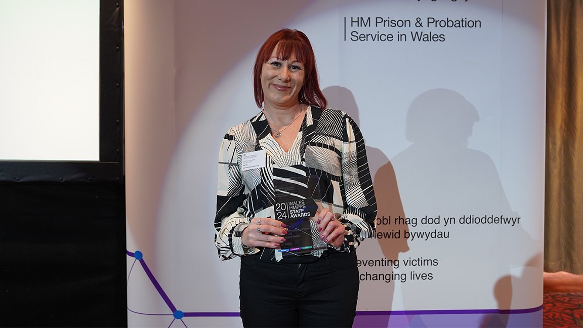 Congratulations to our amazing staff who received an HMPPS in Wales Award 🎉. Your work is vital to protecting the public and helping to change people’s lives.