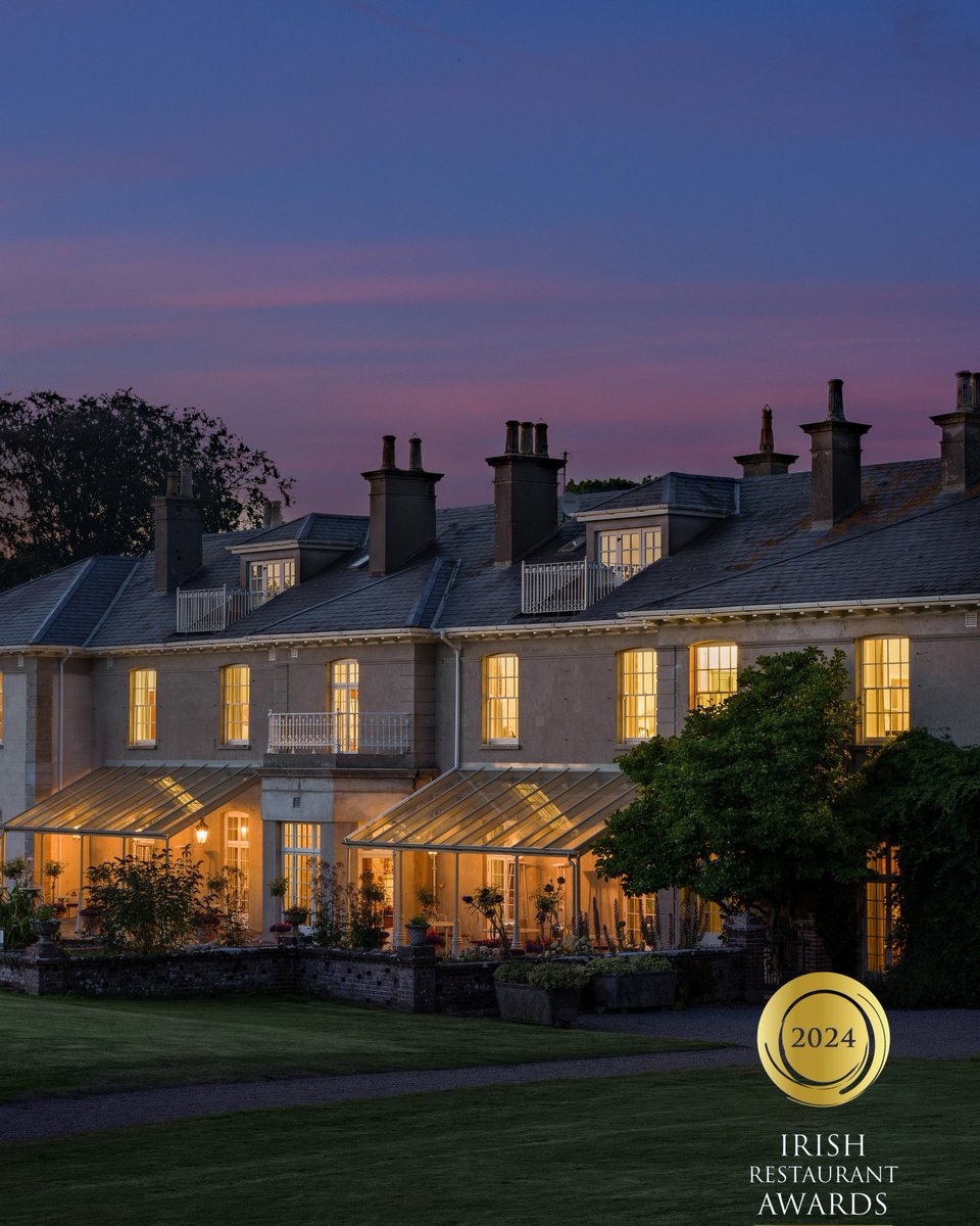 Congratulations to the Harvest Room at Dunbrody House that placed 1st in the Best sustainable practices at the Leinster Regional finals of the 2024 Irish Restaurant Awards #FoodOscars