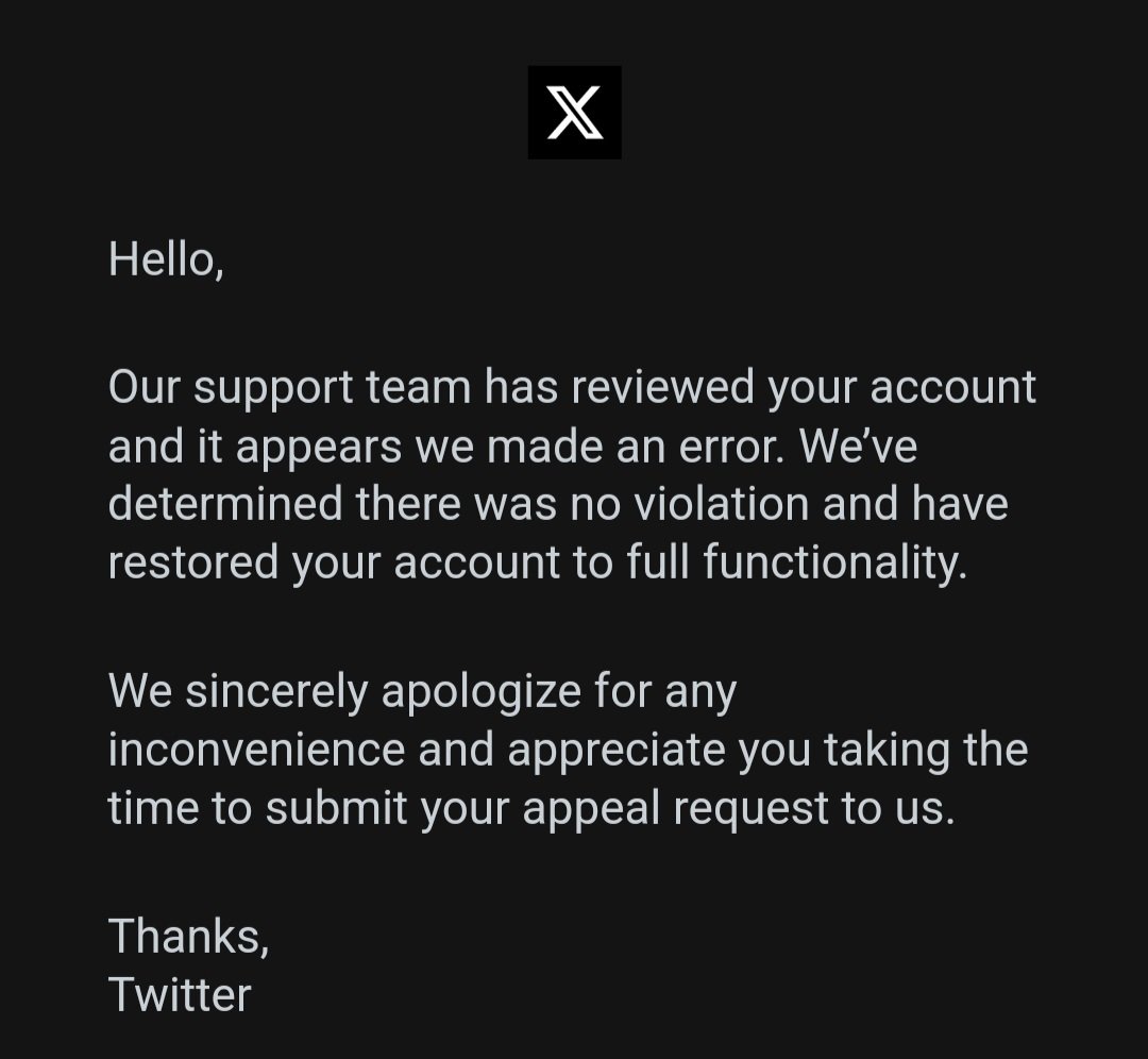 P_Kallioniemi's tweet photo. Yesterday, I received this message, and it took about 5 minutes until my account was locked again. I had to delete #VatnikSoup posts that, according to X, violated the platform's ToS. 

So far, no one from @X or @Safety have told me what was my violation and I couldn't figure it out myself, either. The platform just asked me to delete my posts to unlock my account. Is that free speech? 

@elonmusk himself has said many times that he wants to make the platform as "open as possible", but that doesn't by only making the algorithm and other features open-source - you also have to be transparent about its rules.

So, again: @Safety, I'm ready to have that conversation over how I broke the rather arbitrary rules. We can do it publicly, or you can contact me privately.

Here are my questions: why did you reject my appeal over the #vatniksoup on @The_Real_Fly, but accepted almost identical appeal from another account? And why was my account locked again for the exact same violation?