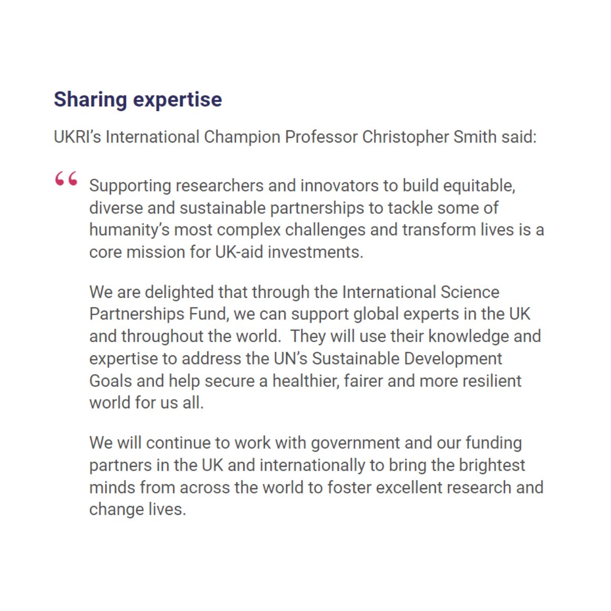 A new £42M Official Development Assistance (ODA) investment through @SciTechgovuk's ISPF will enable international research partnerships across Africa, South-east Asia and the UK to address challenges incl: 🦠 Disease prevention 💧Sustainable aquaculture orlo.uk/AejvM