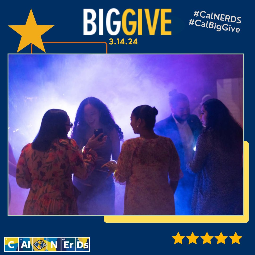 🌟Brightest Blue and Gold Memory🌟

Cal NERDS hosted the “Out of This World” Prom during the Spring 2022 semester! Many people missed their high school prom due to COVID, so once it became safe to gather again, we hosted this free event to celebrated!💛💙 #CalBigGive #CalNERDS