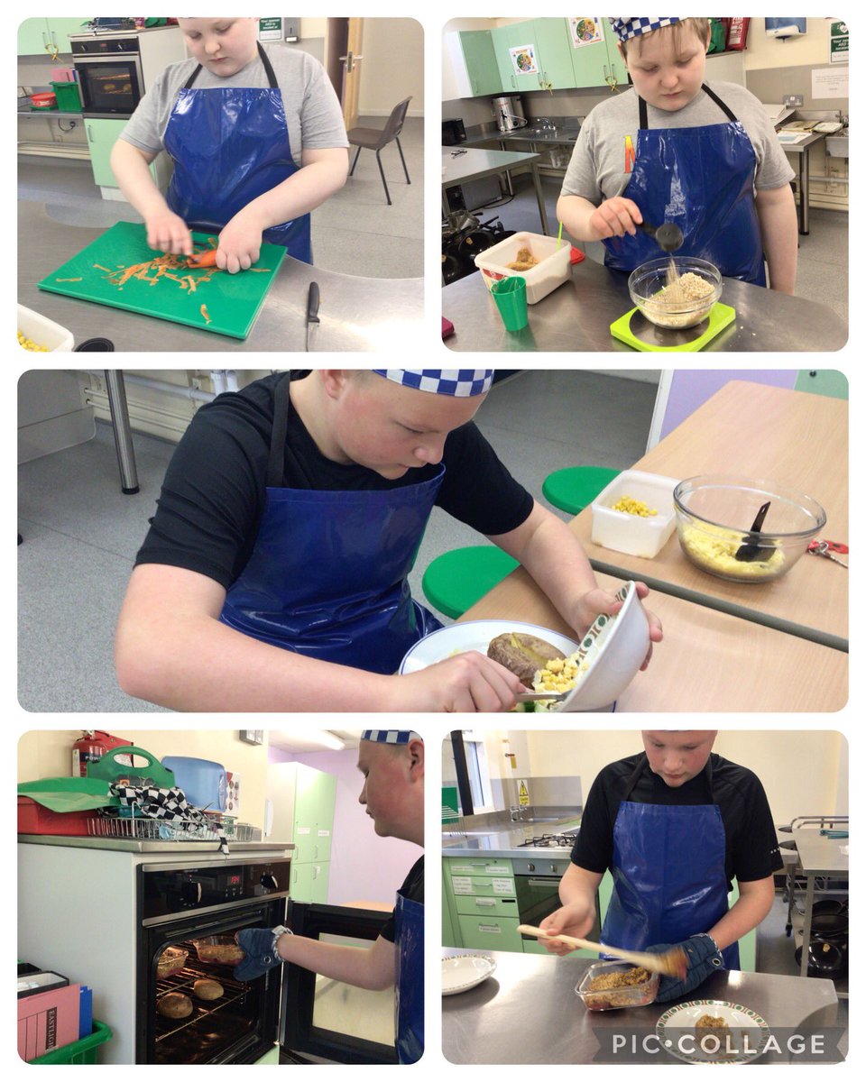 TirMorfa's tweet photo. Dosbarth Llandegla have been cooking this week. They made jacket potatoes with their choice of toppings as well as salad, coleslaw and a fruit crumble of which the fruit they sourced themselves from our school orchard. #ytmllandegla #ytmhcl #ytmacl #ytmsctech #ytmmnum #ytmhwellb https://t.co/qs5Zr6FoiT