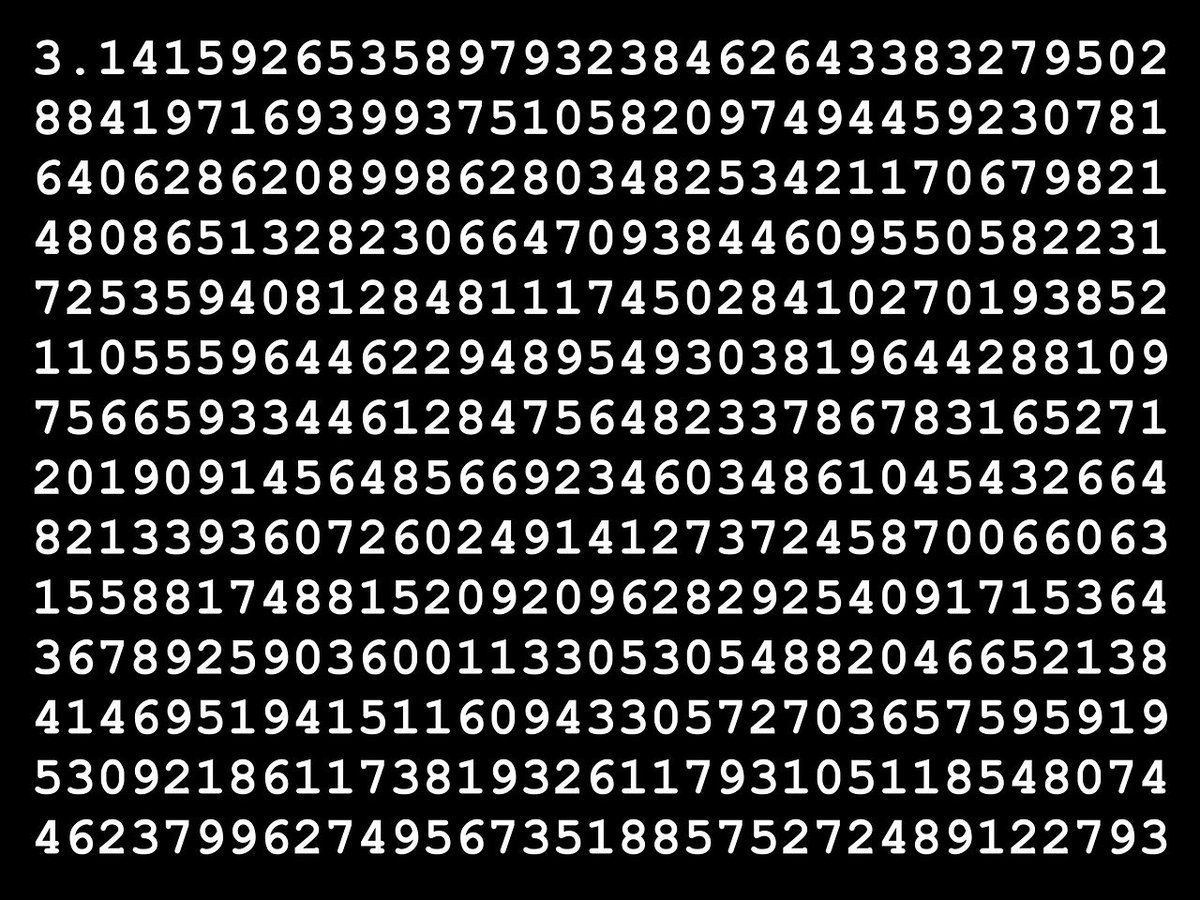MarGomezH's tweet photo. ¿Sabías que hoy es el día del número Pi? ¿Sabías también que este número determina cosas tan importantes como que tu GPS funcione, que el cielo sea azul o puedes "verlo" incluso en una rica pizza? 
¡Abro hilo!
#PiDay2024 #PiDay https://t.co/D0SGW626Oz