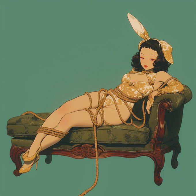 "Peaceful" 🪢🐰☮️  #aiart #midjourney #nijijourney #niji6 #alphamidjourney https://t.co/S5iZIKSYpE<a href="/tag/aiart"class="tags">#aiart</a><a href="/tag/midjourney"class="tags">#midjourney</a><a href="/tag/nijijourney"class="tags">#nijijourney</a><a href="/tag/niji6"class="tags"><span>#niji6</span></a><a href="/tag/alphamidjourney"class="tags"><span>#alphamidjourney</span></a>