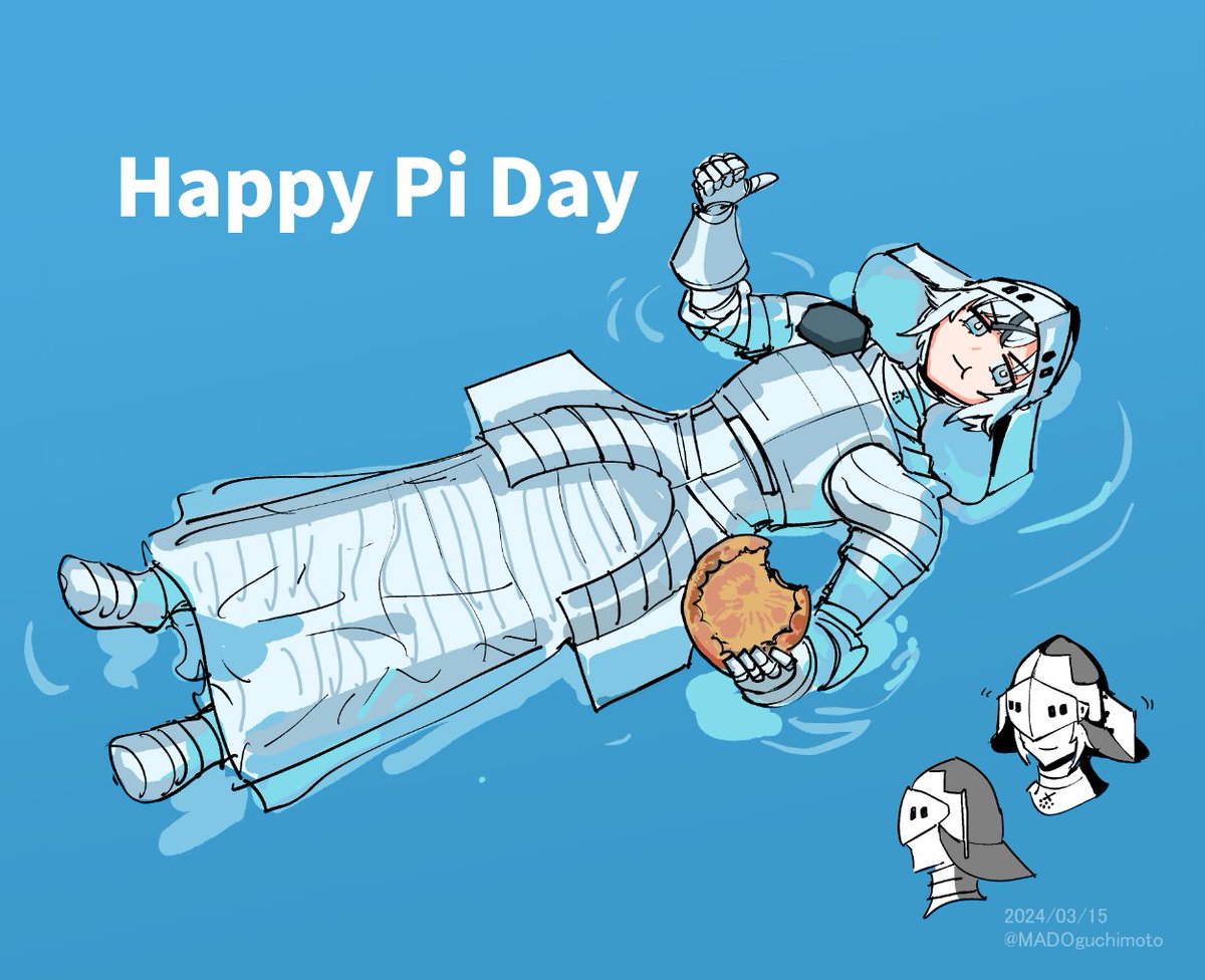 「Happy Pi Day 」|窓 口 基のイラスト
