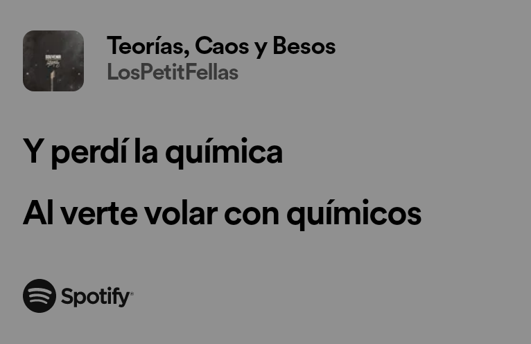 Violette07S's tweet photo. Teorías, caos y besos - losPetitFellas https://t.co/xPOmIWKxK9