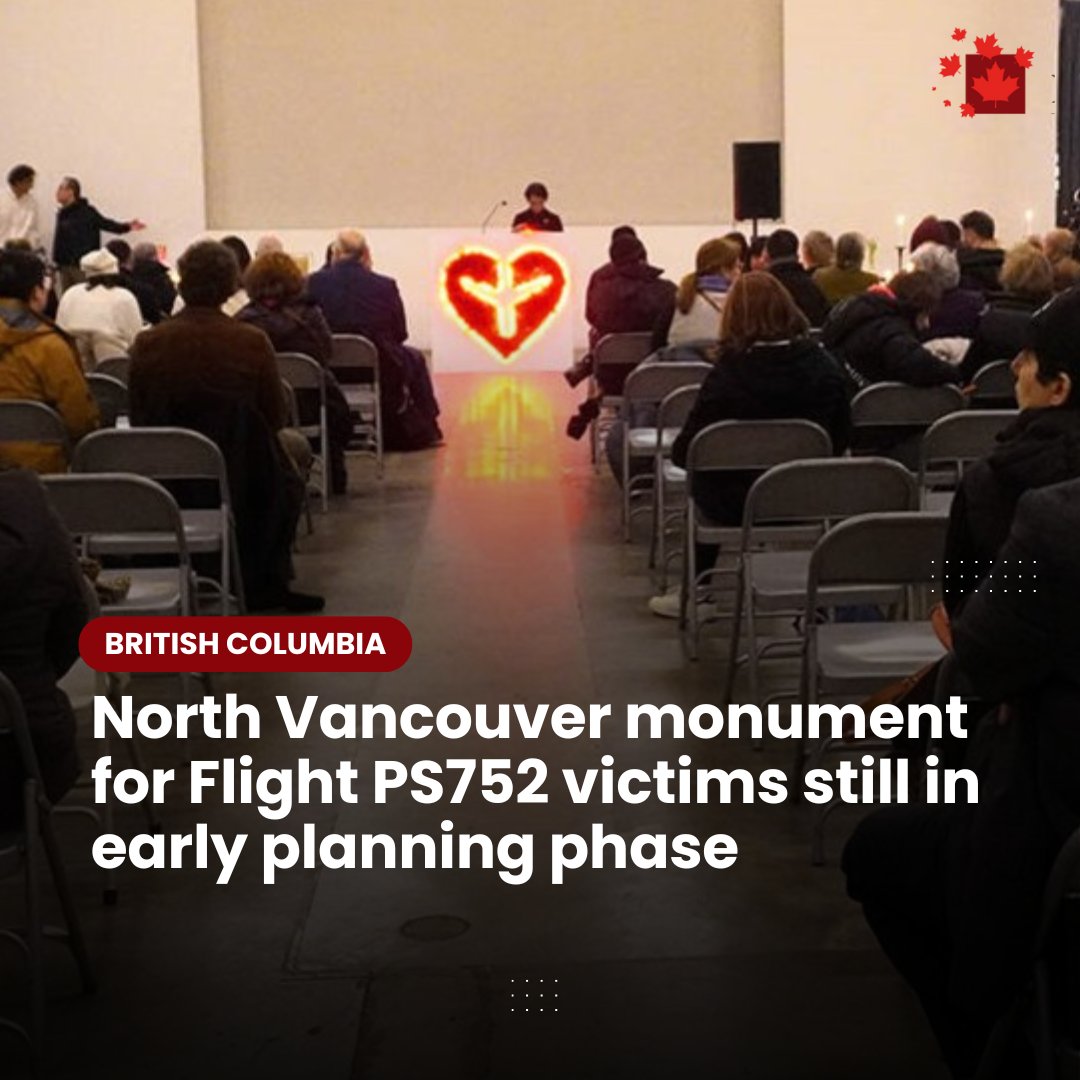 In July of 2022 City of North Vancouver council agreed to establish a memorial, but so far no artist or location has been selected. Read: newcanadianmedia.ca/north-vancouve… @hamid_jafari @ps752justice