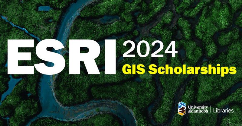 Esri Canada is offering two GIS scholarships for UM students from any faculty who are using Esri technology to visualize projects or research. For more information visit: news.umanitoba.ca/gis-scholarshi… @umanitoba #umstudent #umanitoba