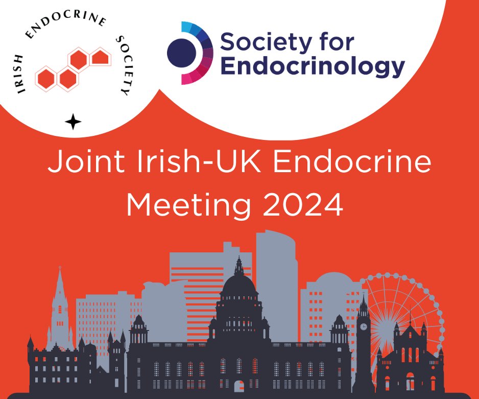 Registration and abstract submissions for our special Joint Irish-UK Endocrine Meeting are now open!

📅14-15 Oct
📍Belfast

Don't miss the chance to forge new connections, exchange ideas, and be at the forefront of cutting-edge research. Register today: ow.ly/WhcX50QTiaj