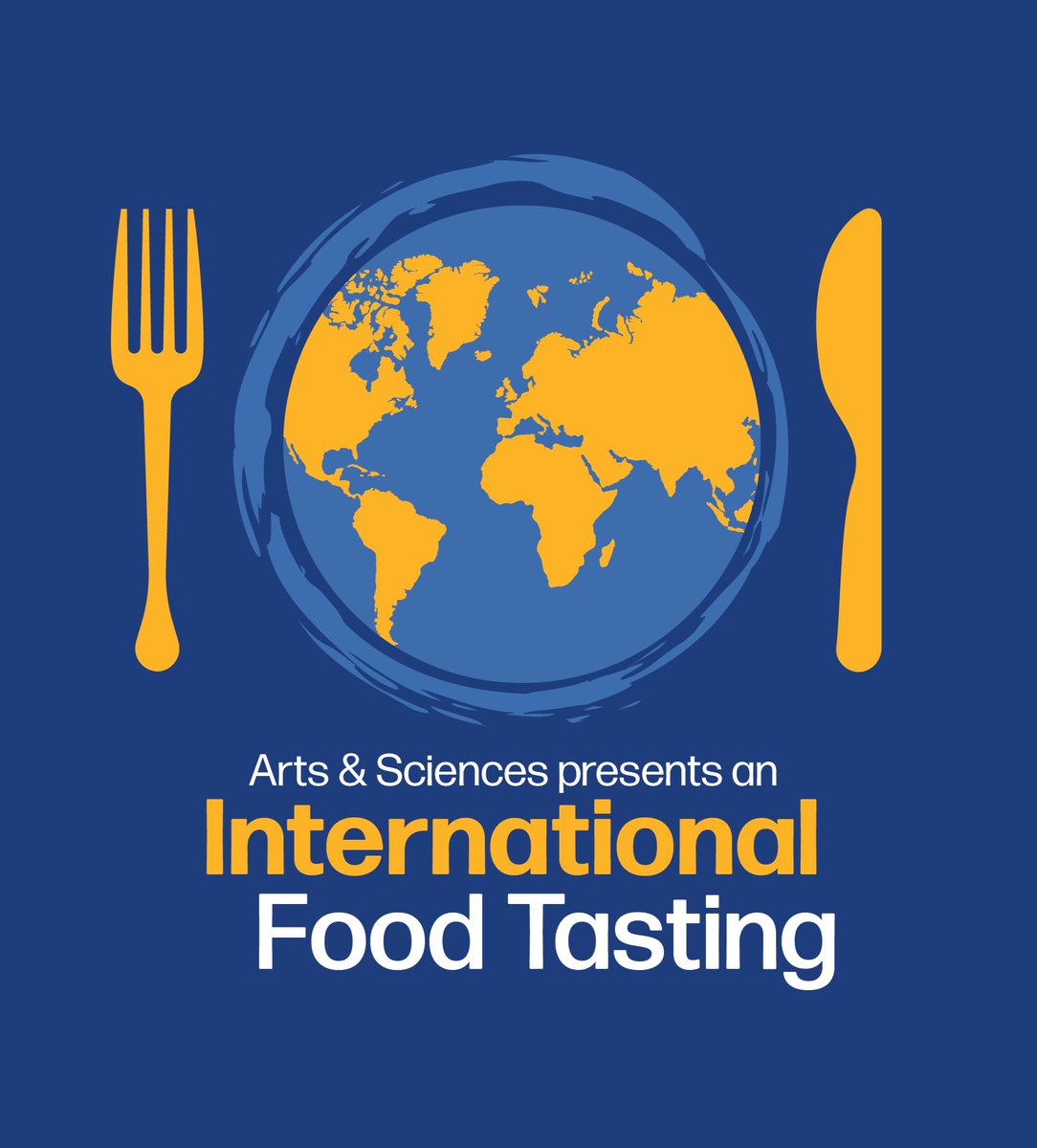 Happening Now! On March 14, join our Arts & Sciences faculty and students for this year's International Food Tasting until 1 p.m. in the Blue Ridge Conference Hall. It's a celebration of food at home and abroad for only $5 per plate. #EducationElevated