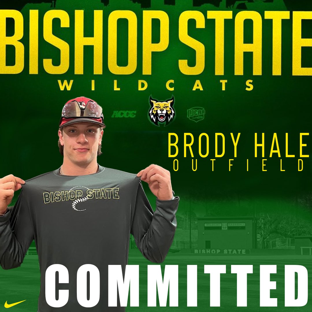 SLES Athletics (@slesathletics) on Twitter photo The next Class of 2024 athlete committed to play at the next level is <a href="/brodyhale14/">Brody Hale</a>! Congratulations Brody on your commitment to <a href="/Baseball_bscc/">BishopState Baseball</a>, we are proud of you!! The next Class of 2024 athlete committed to play at the next level is <a href="/brodyhale14/">Brody Hale</a>! Congratulations Brody on your commitment to <a href="/Baseball_bscc/">BishopState Baseball</a>, we are proud of you!!