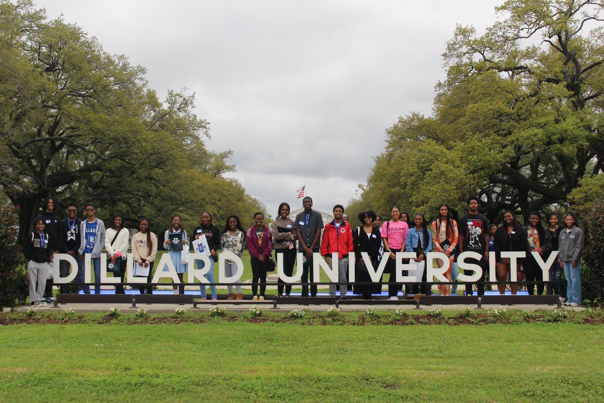Dillard University Admissions tweet media