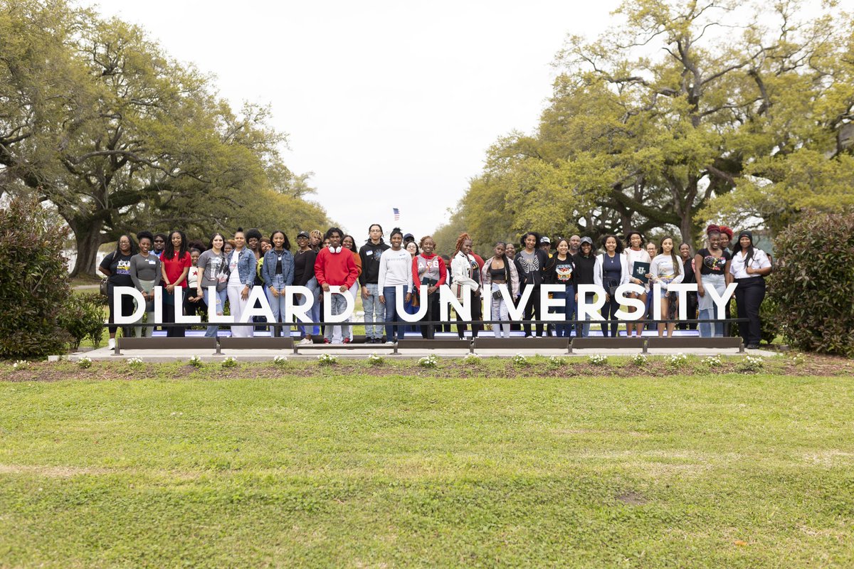 Dillard University Admissions tweet media