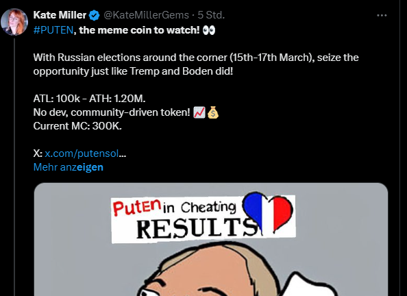 Web3N3r's tweet photo. @EricCryptoman Katie gave us a shoutout lol check in!
Purely community driven
$puten @putensol https://t.co/z2vhi0YLlD