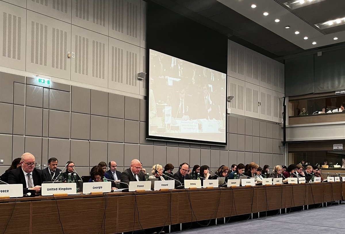 Today’s report of director .@MatteoMecacci in Vienna proves the impressive record of activities serving the human rights & democracy across the #OSCE region. #Poland 🇵🇱, including in its host country role, will continue to firmly support the work & autonomy of .@osce_odihr.