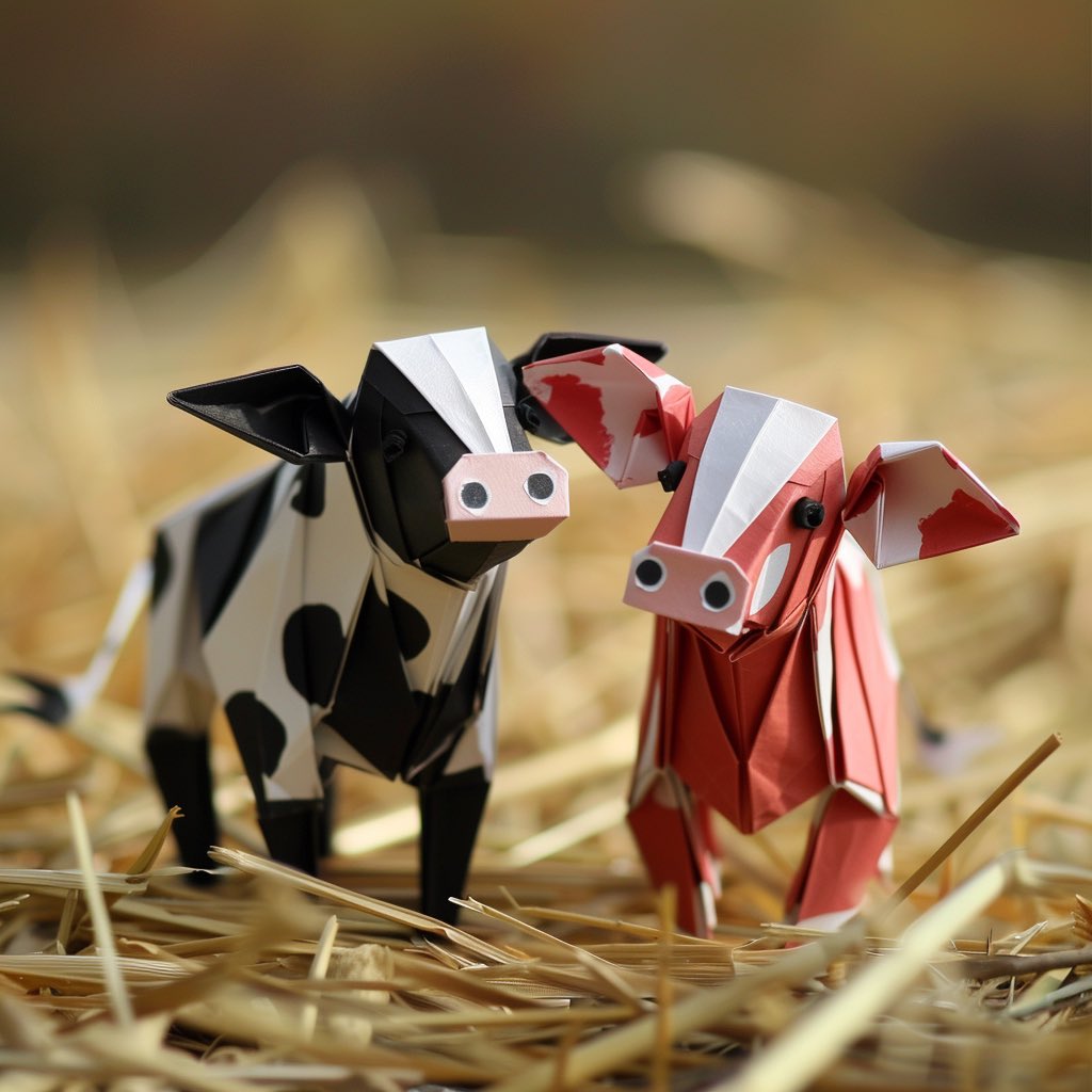 Thought origami was just paper swans? Think again! Join us for farmyard origami class this Saturday at Hove Museum of Creativity. Few tickets left: brightonmuseums.org.uk/event/origami-…