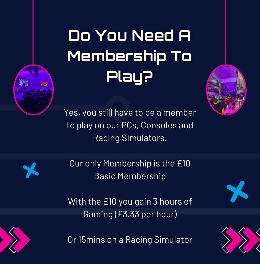 TheWiredLobby's tweet photo. How do our new prices and payment systems work? 🤔

We are running a cheaper and more simplified system for you gamers 👇

#thewiredlobby #esports #gaming #simracing #consolegaming #desktopgaming #xbox #playstation https://t.co/kE555e1uTV