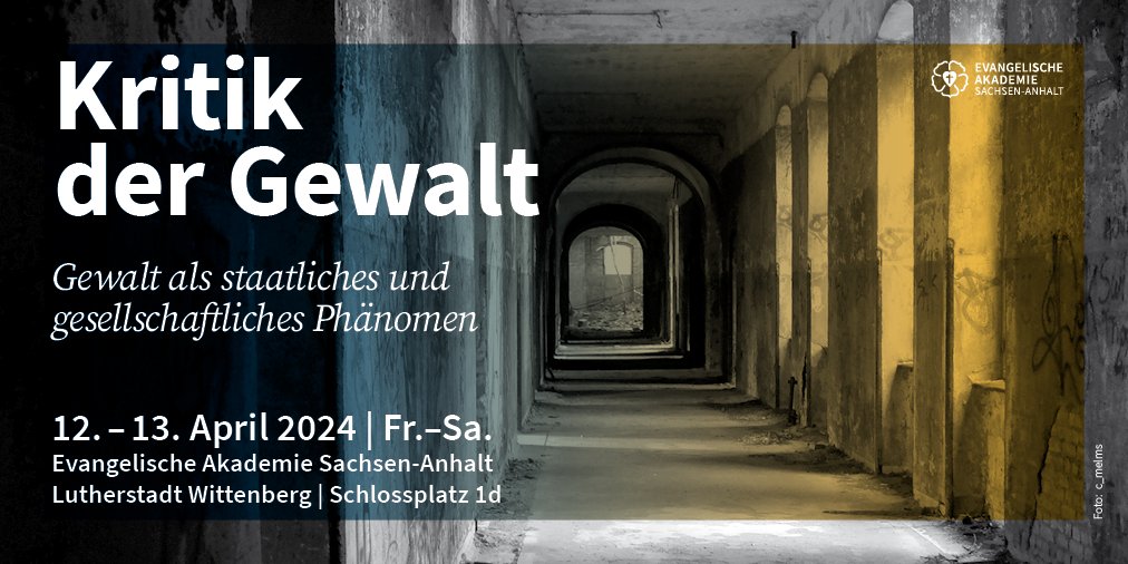 Anmeldungen sind noch möglich unter:
ev-akademie-wittenberg.de/core_event/?ev…