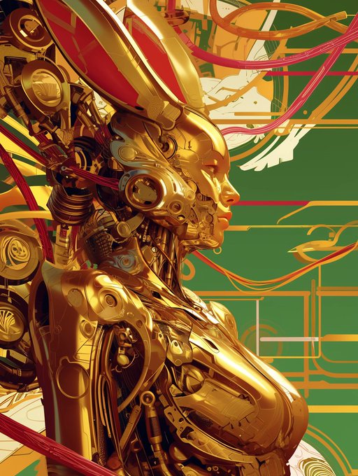 "Bunny In The Machine(Shell)" 🪢🐰🤖  #aiart #ghostintheshell #ropebunny #anime #midjourney #nijijourney<a href="/tag/aiart"class="tags">#aiart</a><a href="/tag/ghostintheshell"class="tags">#ghostintheshell</a><a href="/tag/anime"class="tags"><span>#anime</span></a><a href="/tag/cyborg"class="tags"><span>#cyborg</span></a><a href="/tag/ropebunny"class="tags"><span>#ropebunny</span></a><a href="/tag/midjourney"class="tags"><span>#midjourney</span></a><a href="/tag/niji6%20"class="tags"><span>#niji6 </span></a>