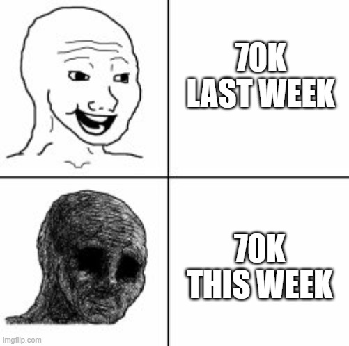 Can we get to 80k already, get us out of 70k hell
